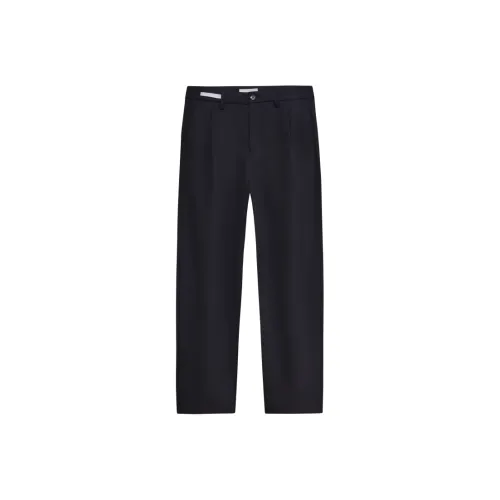 Jiumuwang Мужские брюки Expert FW25 Осенние и зимние Повседневные брюки Мужские Угольный черный