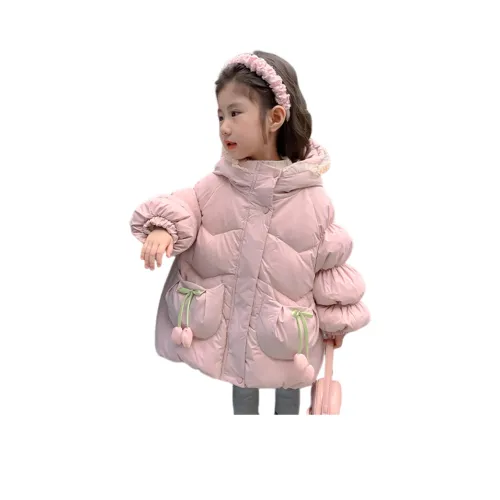 Lanza Повседневное Пуховое Пальто Зимнее Темно-розовый Дети Возраст 3-7 Лет