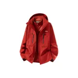 Розовый Красный [3-в-1, с флисовой подкладкой + оболочка]