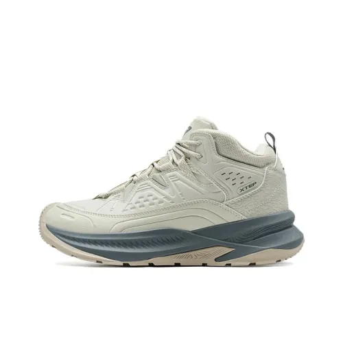 XTEP Playing Trace Устойчивый к истиранию Термический MID Топ Повседневная обувь Мужская Прочная Серый