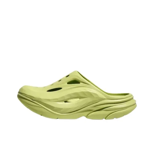 HOKA ONE ONE ORA Recovery мул Нет Особенный Эффект Домашние тапочки Унисекс Зеленый