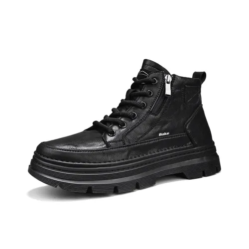 Bake Martin Boots Мужские Черные