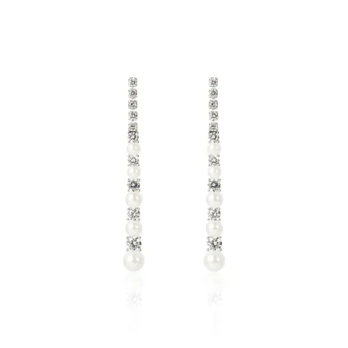 SHANRUI Серьги с синтетическим кубическим цирконием Женские