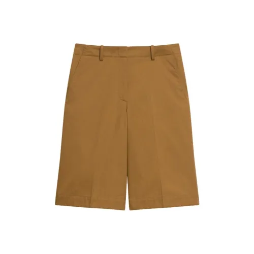 THEORY Тыква Коричневый Женские Повседневные шорты