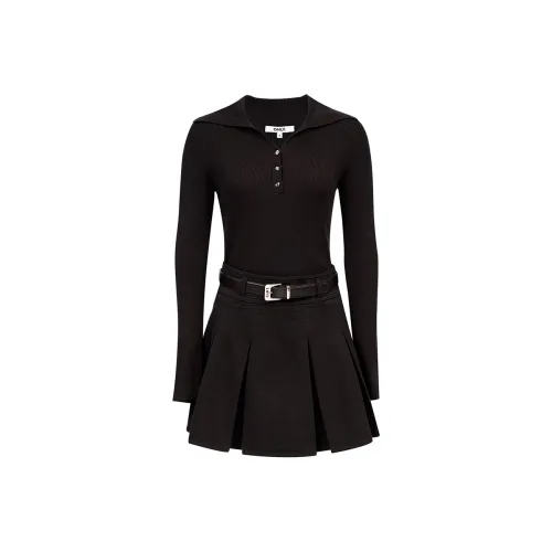 ONLY Длинное платье с длинными рукавами женское