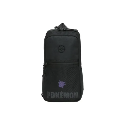 Pokémon Полиэстер Sling Bag Унисекс Черный