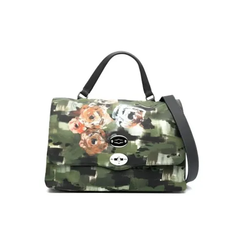 Zanellato Телячья кожа Сумка Большая Женская Зеленая