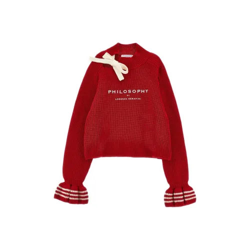 PHILOSOPHY DI LORENZO SERAFINI Свитер FW25 Детский