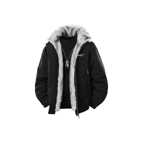 PISYPOX Хлопковый пуховик Пальто Унисекс