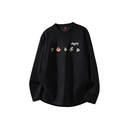 Disney Длинный рукав Т-рубашка Унисекс