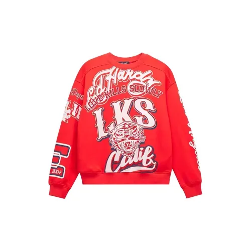 Ed Hardy SS25 Толстовка Женская Китайский Красный