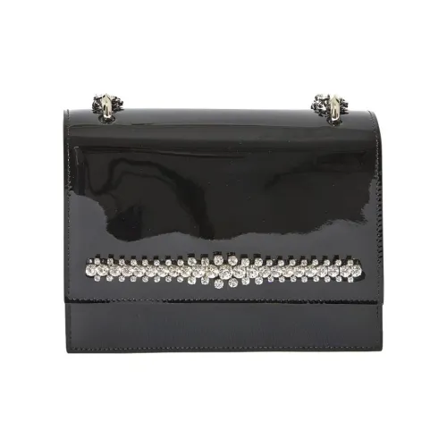 Jimmy Choo Сумка через плечо из телячьей кожи сумка на плечо женская черная