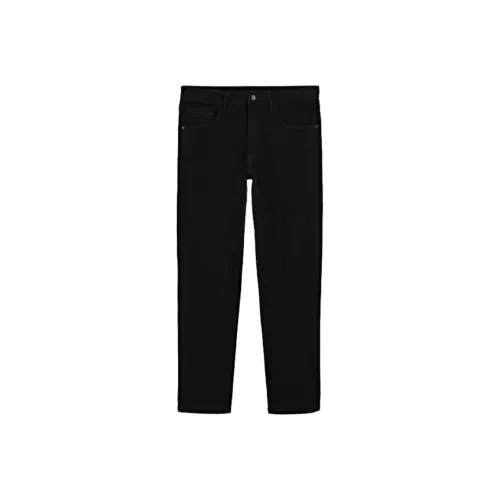 Massimo Dutti Черные Мужские Джинсы