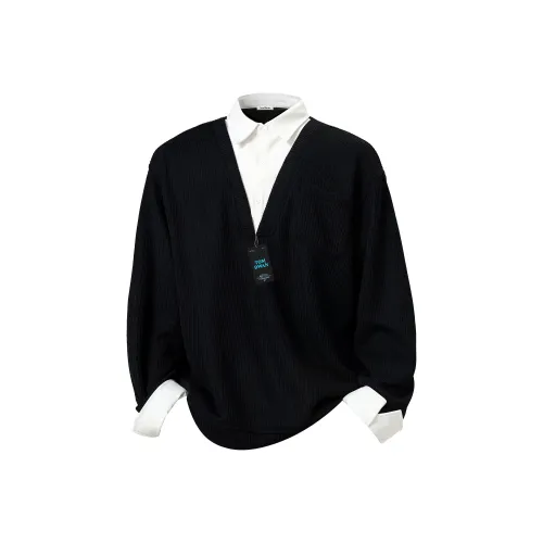 TOM DWAN Черный Унисекс Трикотаж