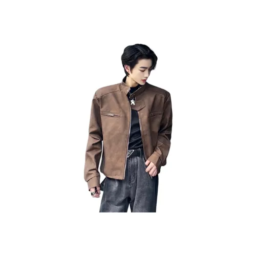 SOUL WORKER Кожа Куртка Унисекс