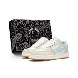 Кремовый синий