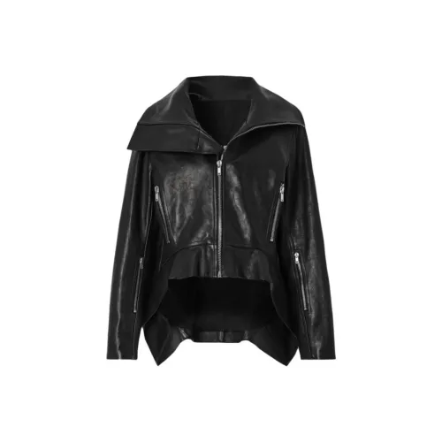 Rick Owens RO кожаная куртка женская