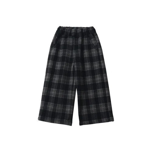 RHOBESAM Chicbell Клетчатый Флис Согревающие Штаны Цвет на изображении Kids Тренировочные Штаны