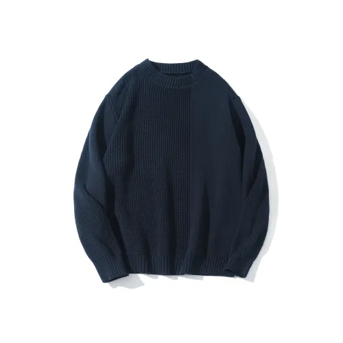 J.F.U Королевский синий Мужской Трикотаж