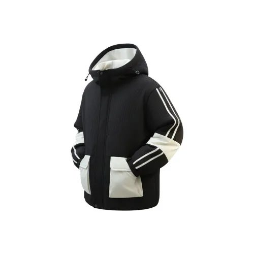 ALORGEEK Хлопковый пуховик пальто унисекс