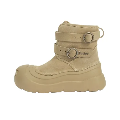 Ouder Snower Открыто Конечность Smile Collection Термический Устойчивый к Износу Crew Сноубутсы Женские Хаки