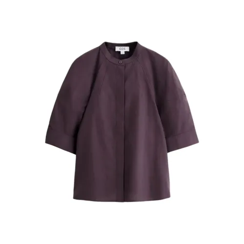 COS Сливовый фиолетовый Женские рубашки