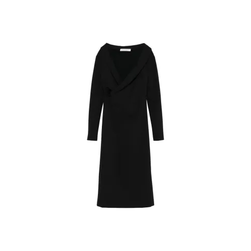 PHILOSOPHY DI LORENZO SERAFINI Длинное платье с длинными рукавами женское