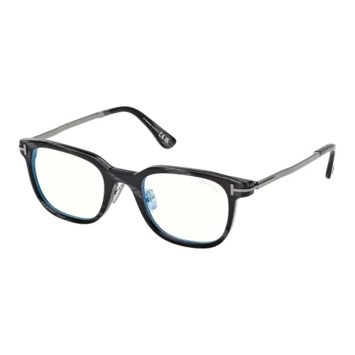 TF Пластина Квадрат Очки с диоптриями Унисекс Черный Серый