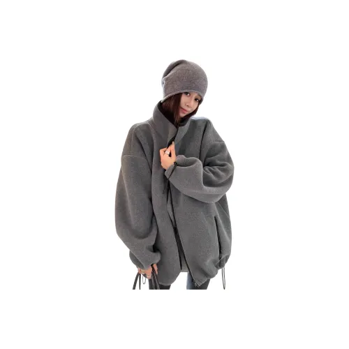 GRAYISMOON Серый Женский Свитшот