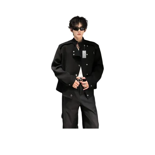 Kangaroo Черный Унисекс Куртки