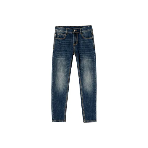 Jeep Джинсовый синий Унисекс Джинсы