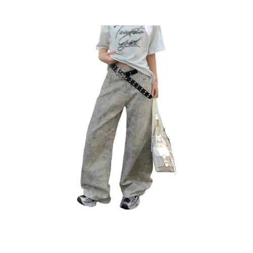 PAZZO Серый Женские Джинсы