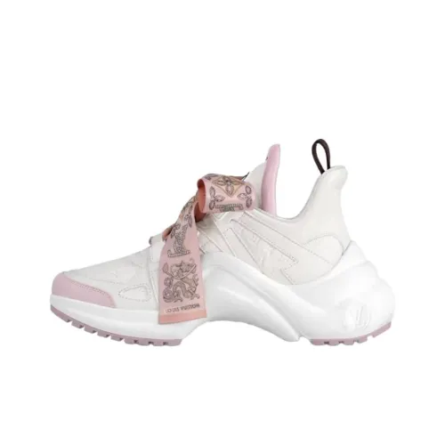 LOUIS VUITTON Archlight 1,0 Год дракона Низкий топ Повседневная обувь Женская Белая