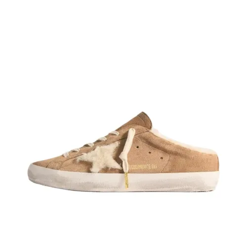 Golden Goose Супер Звезда Sabot Домашние тапочки Женские Коричневый