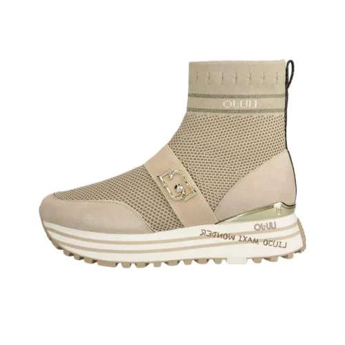 LIU·JO Высокий топ Повседневная обувь Женская Песочного цвета