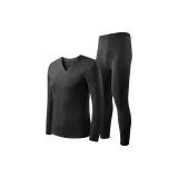 Чёрный с V-образным вырезом