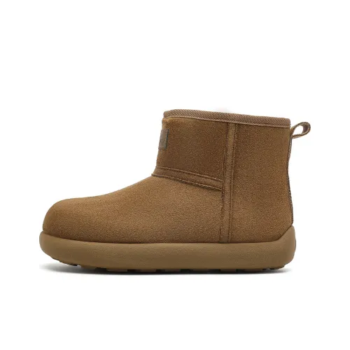 DEERWAY Короткие сноубутсы женские хаки зеленый