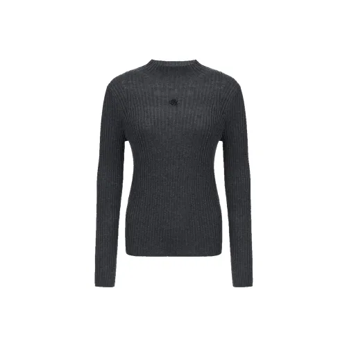 ONLY H1Z Темно-серый смешанный цвет женский трикотаж