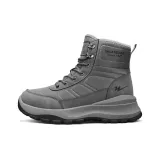 Серый с флисовой подкладкой