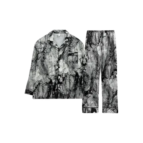 Devanro Чернила Pajama Набор Мужской Пижамные комплекты