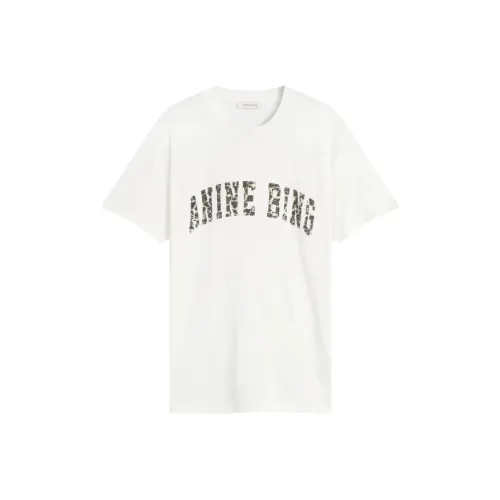 Anine Bing Белые Женские T-рубашки