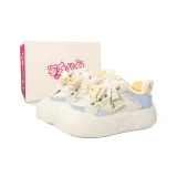 Жёлтый Синий [Флисовая подкладка] [Жёлтый узор бабочки]