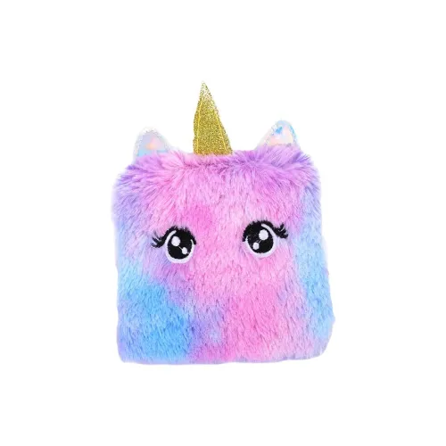 QICAIBOSHI Cartoon Cute Лазерный Единорог Плюшевый Брелок 11 см Рекомендуемая высота