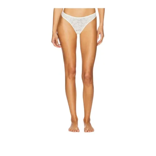 EBERJEY Светло-бежево-желтый женский бикини-шорты