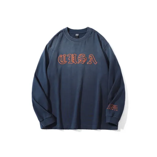 J.F.U Королевский Синий Мужская T-Рубашка