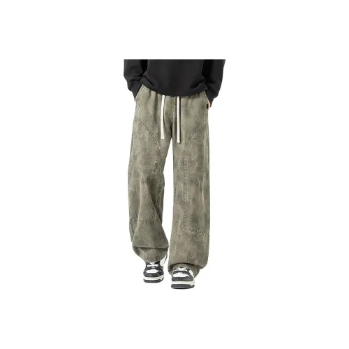 CCAABB Армейские зеленые мужские повседневные брюки