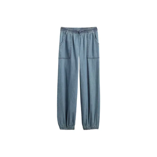 GAP Джинсы HIGH RISE Деним Baggy Joggers Детский