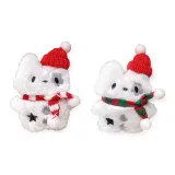 Звезды, щенок, украшение [1 пара]