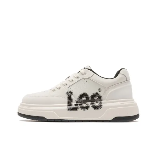 Lee Белый Кроссовки с увеличенной высотой противоскользящие низкие для скейтбординга мужские