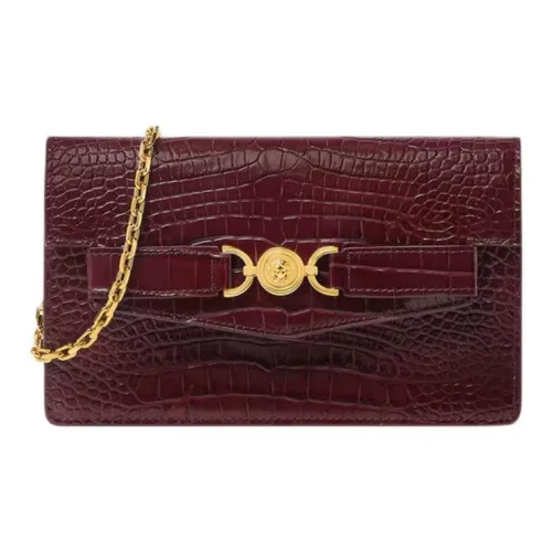 VERSACE Medusa '95 Коровья кожа Сумка через плечо Женская Красная